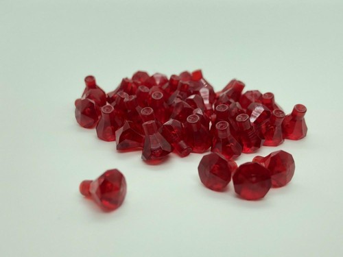 Lego 50x diamanten trans - 50x,