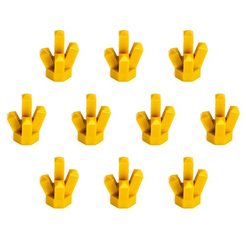 10x lego kristall gold - 10x,