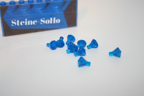 Lego 10x diamanten trans - (c),