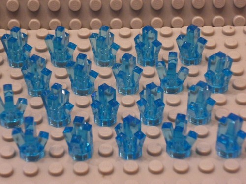 Lego kristalle 1x1 mit 5 - 20,